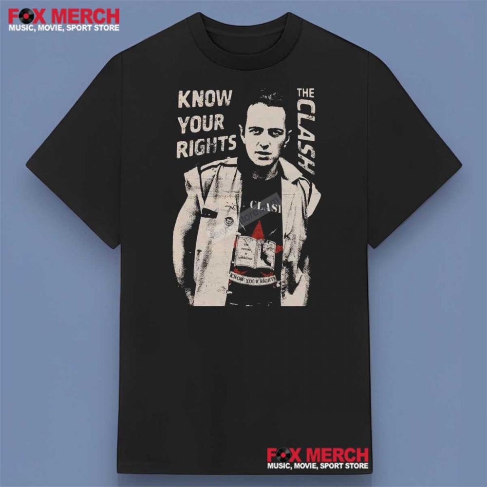 Know Your Rights The Clash Shirt