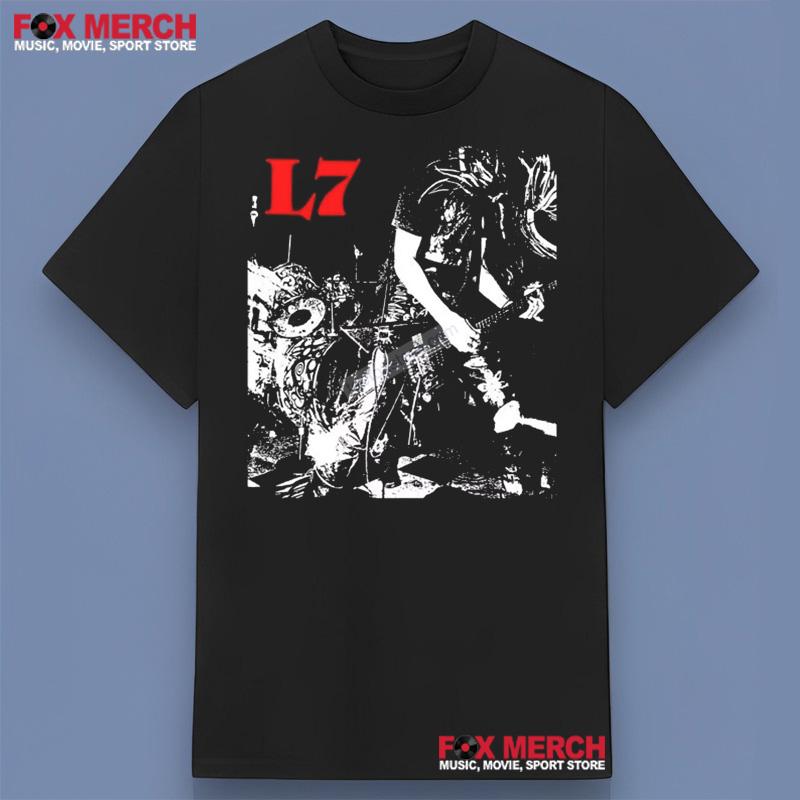 L7 Band Live In Tour Concert Shirt