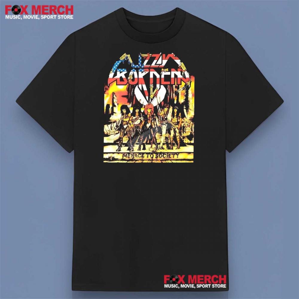 Lizzy Borden Menace to Society Shirt
