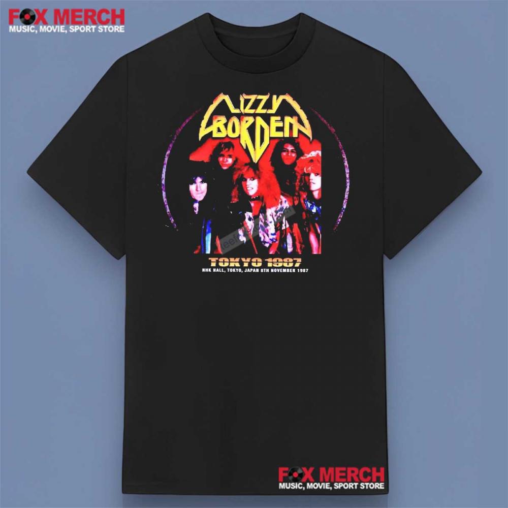 Lizzy Borden Tokyo 1987 Shirt