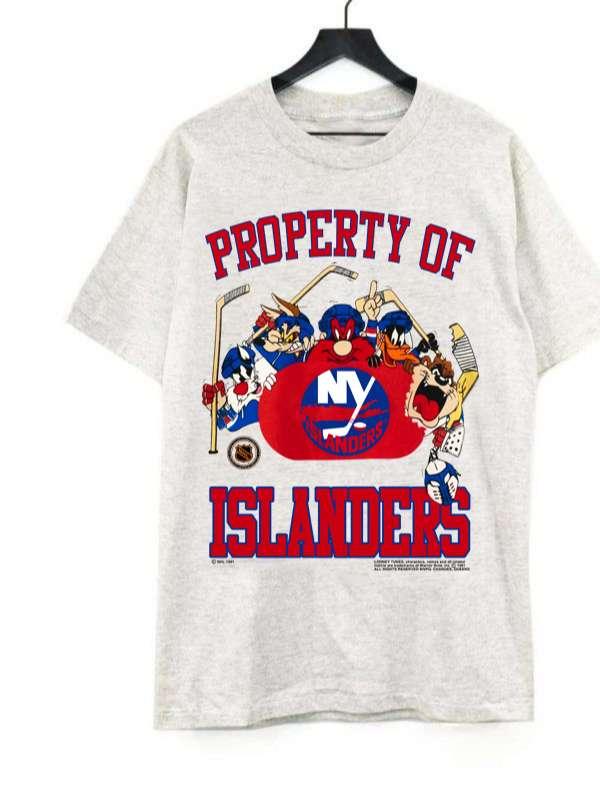 Looney Tunes NHL Property of New York Islanders T Shirt