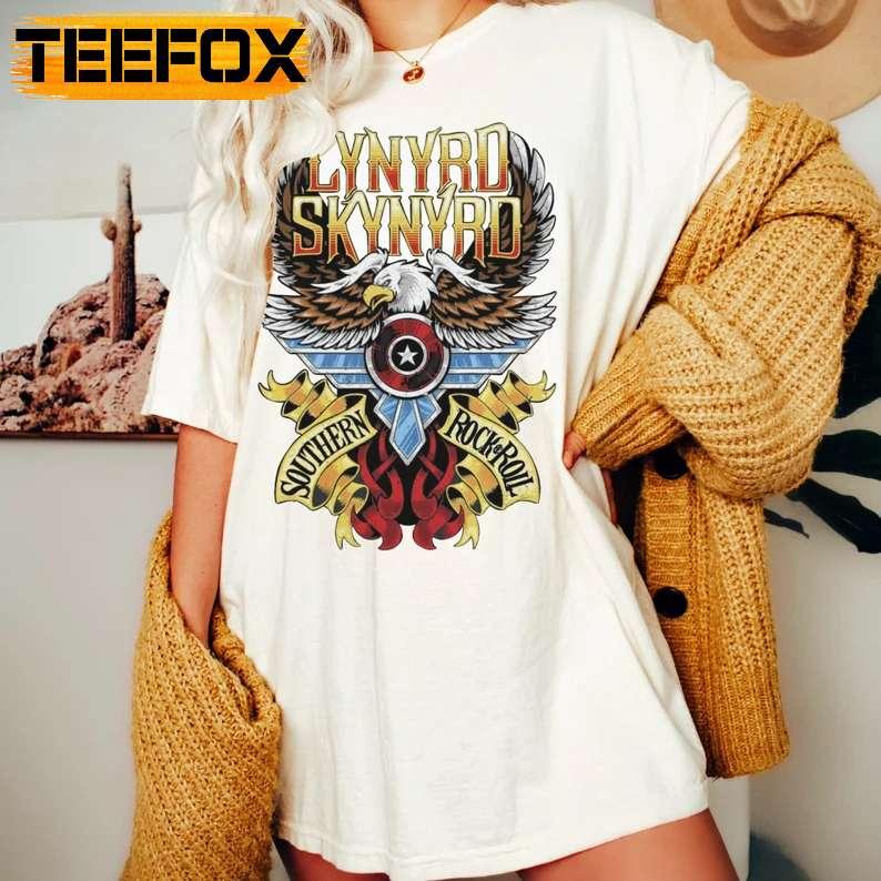 Lynyard Skynyard Retro Rock Band Unisex T-Shirt