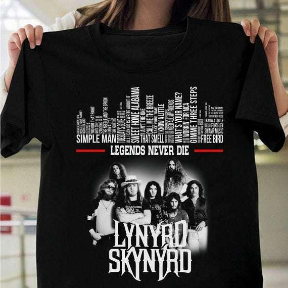 Lynyrd Skynyrd Legends Never Die T-Shirt