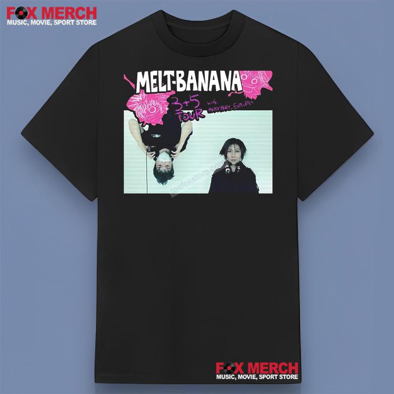 MELT BANANA 3+5 Tour Band T-Shirt