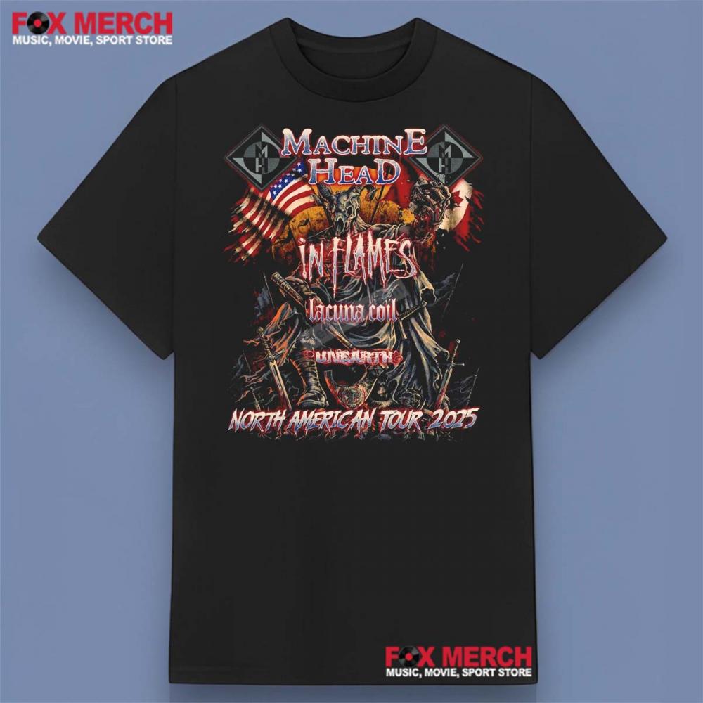 Machine Head Band Tour 2025 Shirt