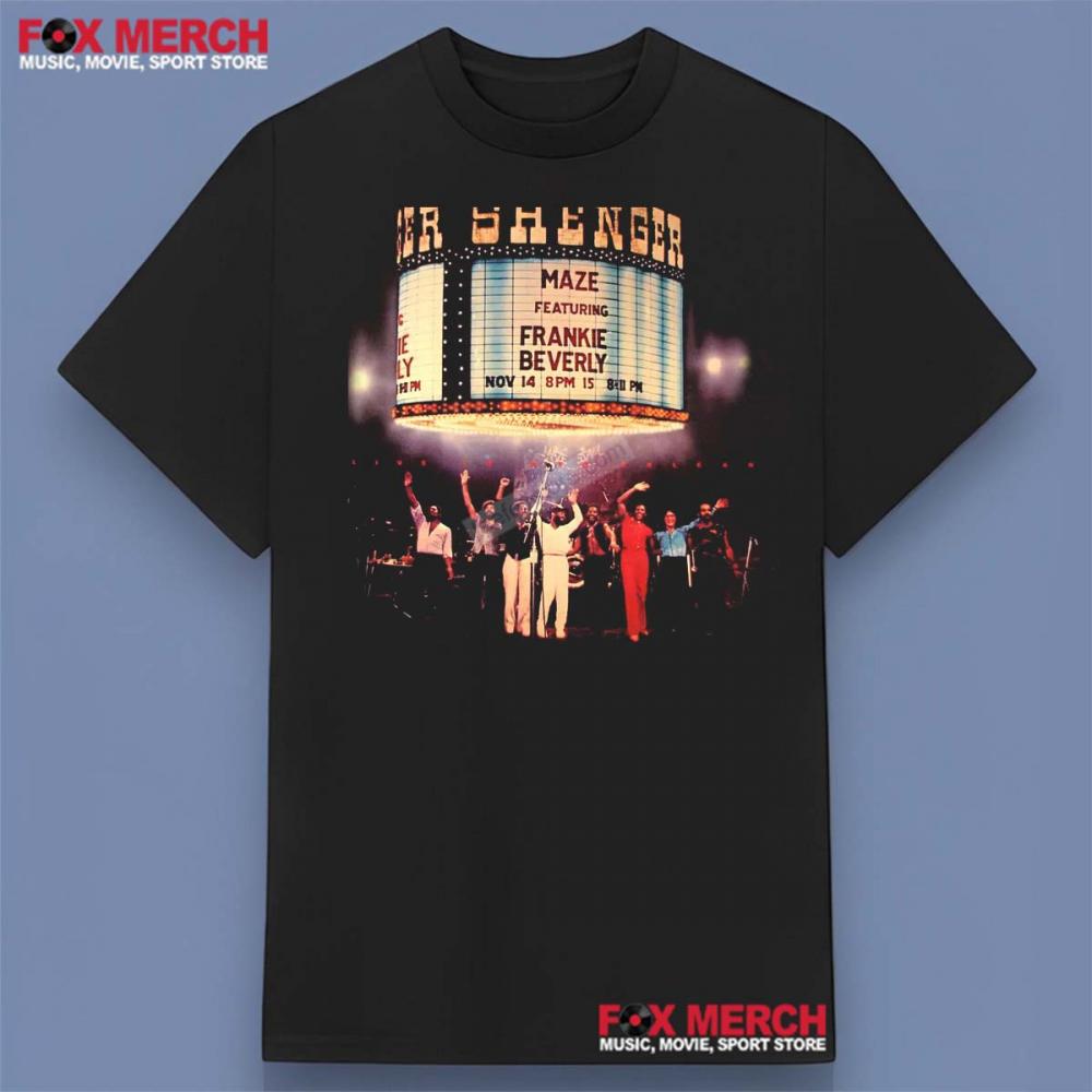 Maze Featuring Frankie Beverly Tour Shirt