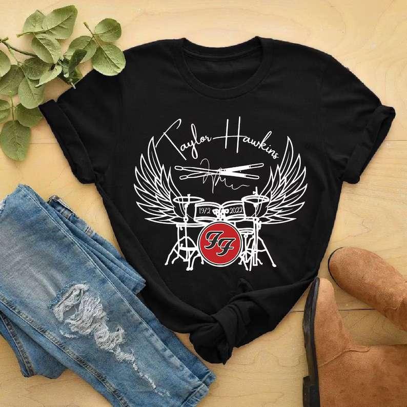 Memories Of Taylor Hawkins T-Shirt Foo Fighters