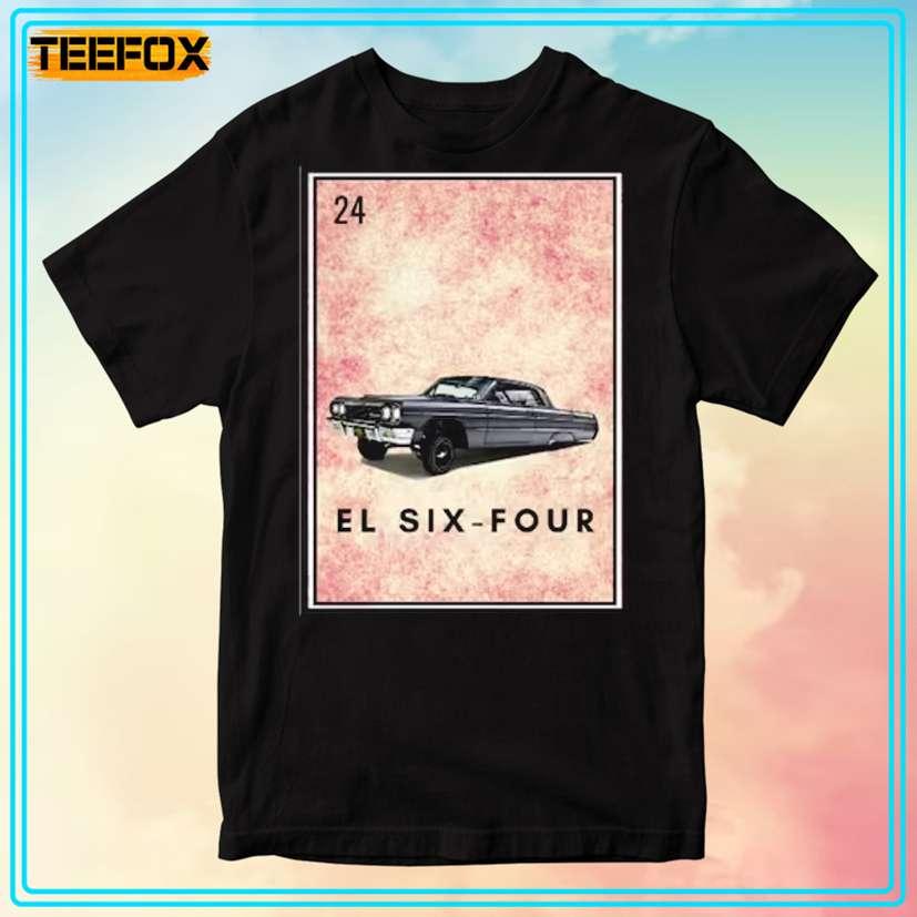 Mexican Loteria El Six-Four T-Shirt