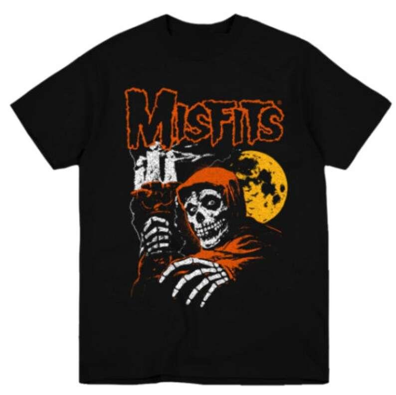 Misfits Skull Punk Rock Band T-Shirt