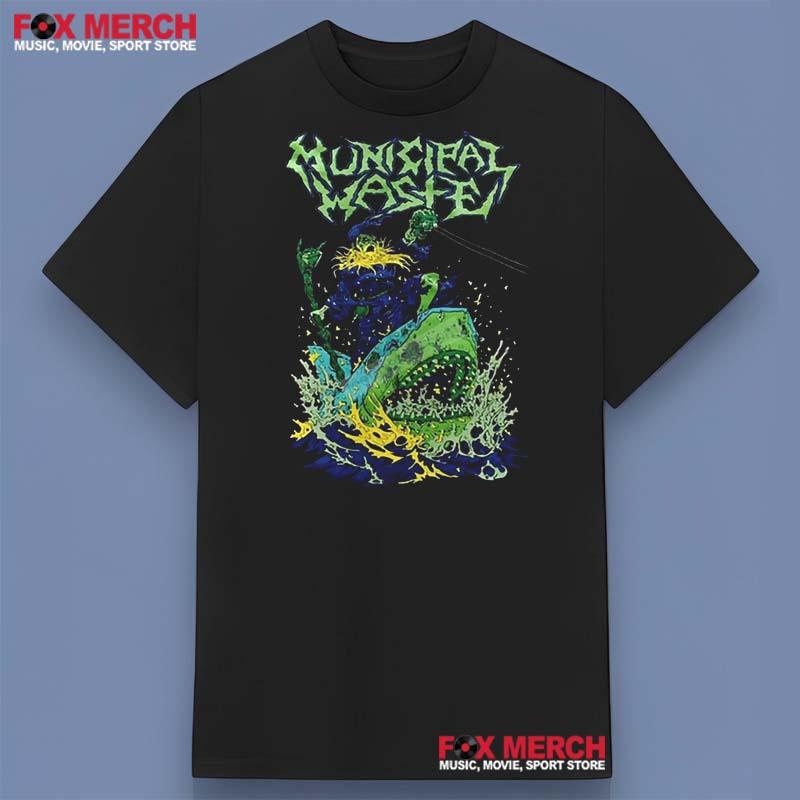 Municipal Waste Band Black T-Shirt