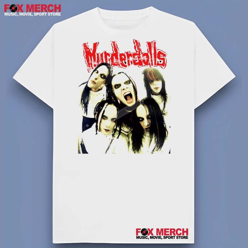 Murderdolls Band Member White T-Shirt