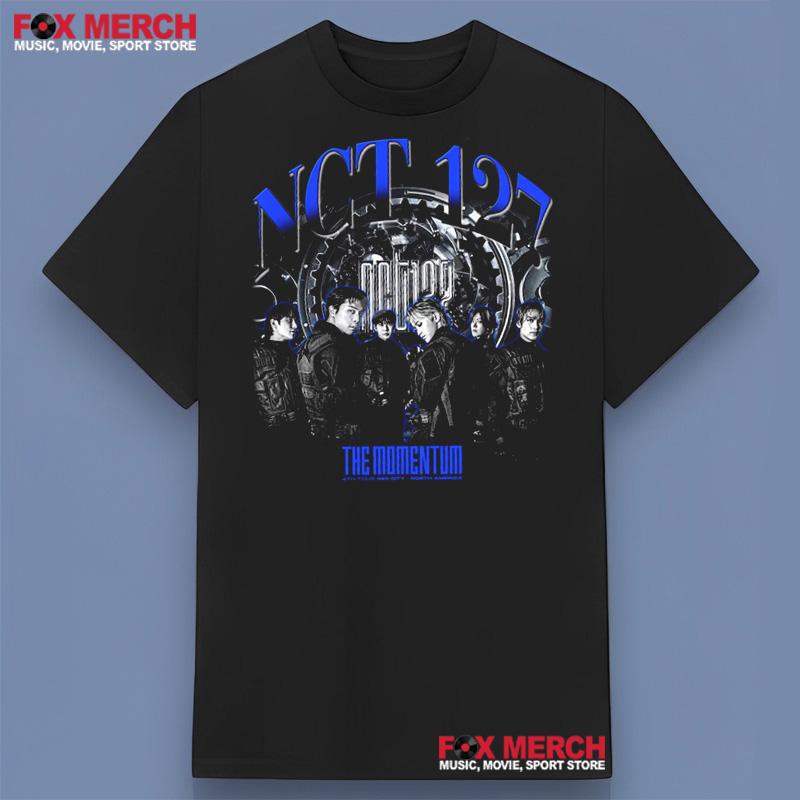 NCT 127 The Momentum Tour 2025 T-Shirt For Fans