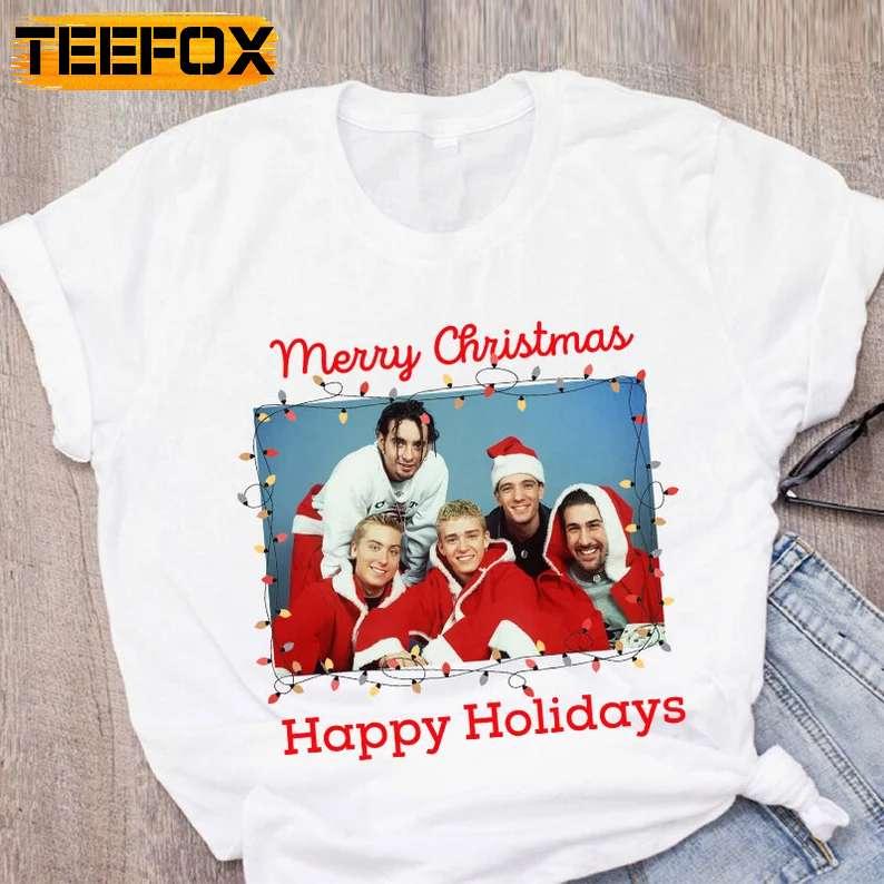 NSYNC Boy Band Merry Christmas T-Shirt
