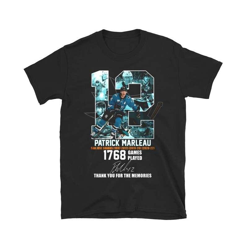 Patrick Marleau 1768 Ice Hockey T-Shirt