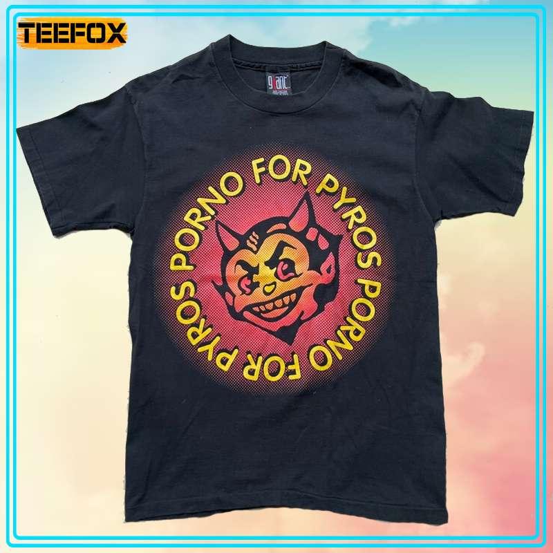 Porno For Pyros Band Retro Version T-Shirt