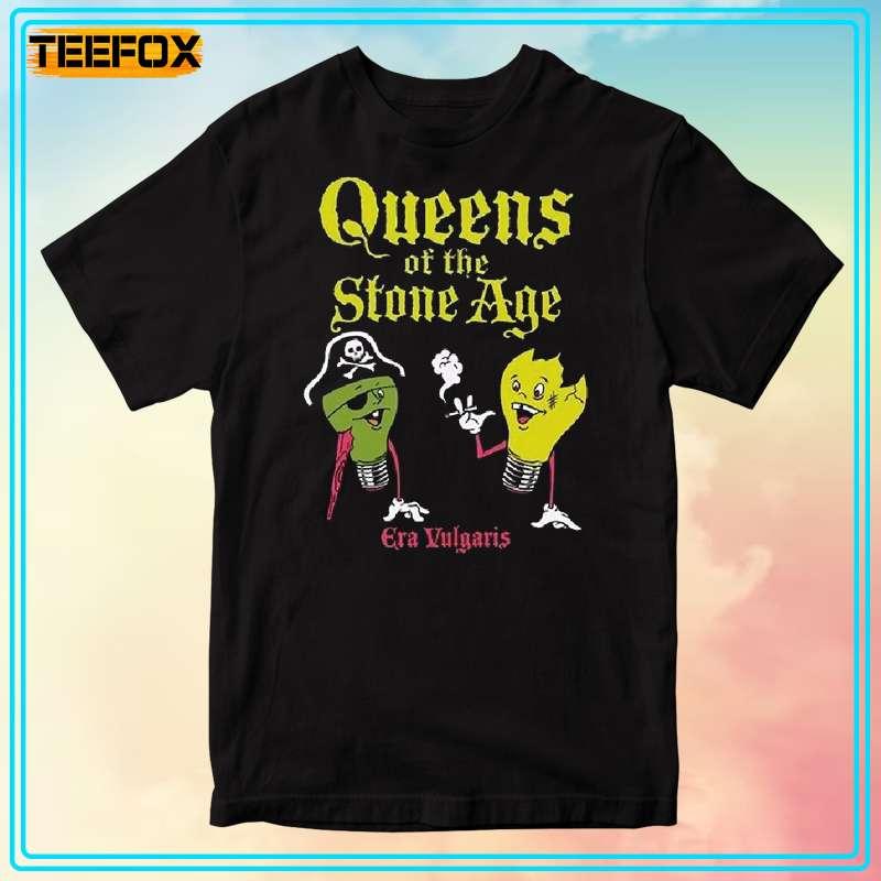 Queens of the Stone Age Era Vulgaris Album Short-Sleeve T-Shirt