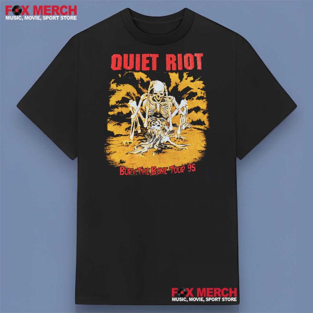 Quiet Riot Bury The Bone Tour 95 Shirt
