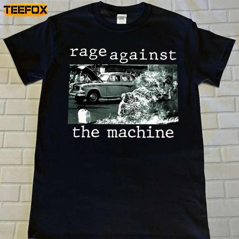 Rage Against The Machine Rock Band 1992 Tour Concert Short-Sleeve T-Shirt