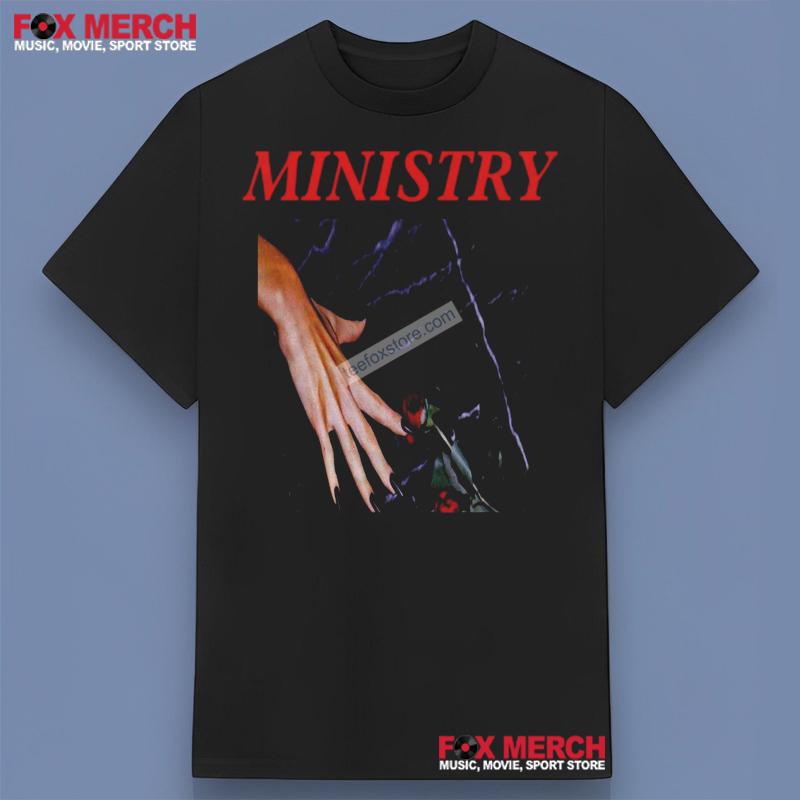 Retro Ministry Band Music Graphic T-Shirt