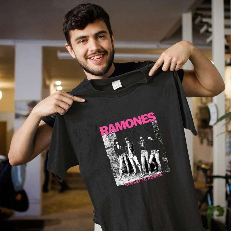 Rocket to Russia by Ramones T-Shirt