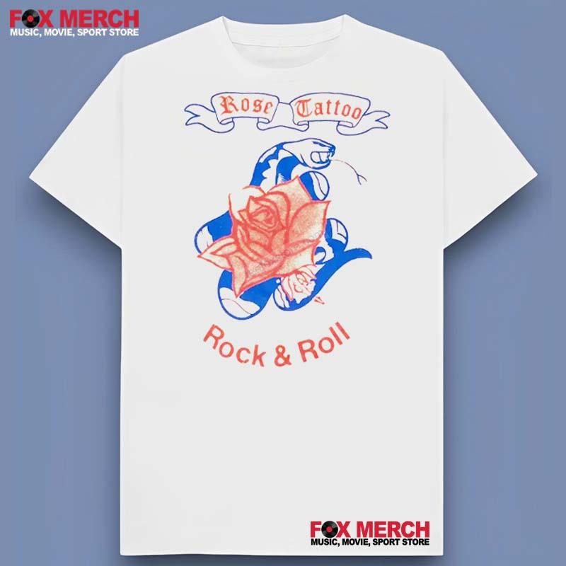 Rose Tattoo 'Rock & Roll' T-Shirt