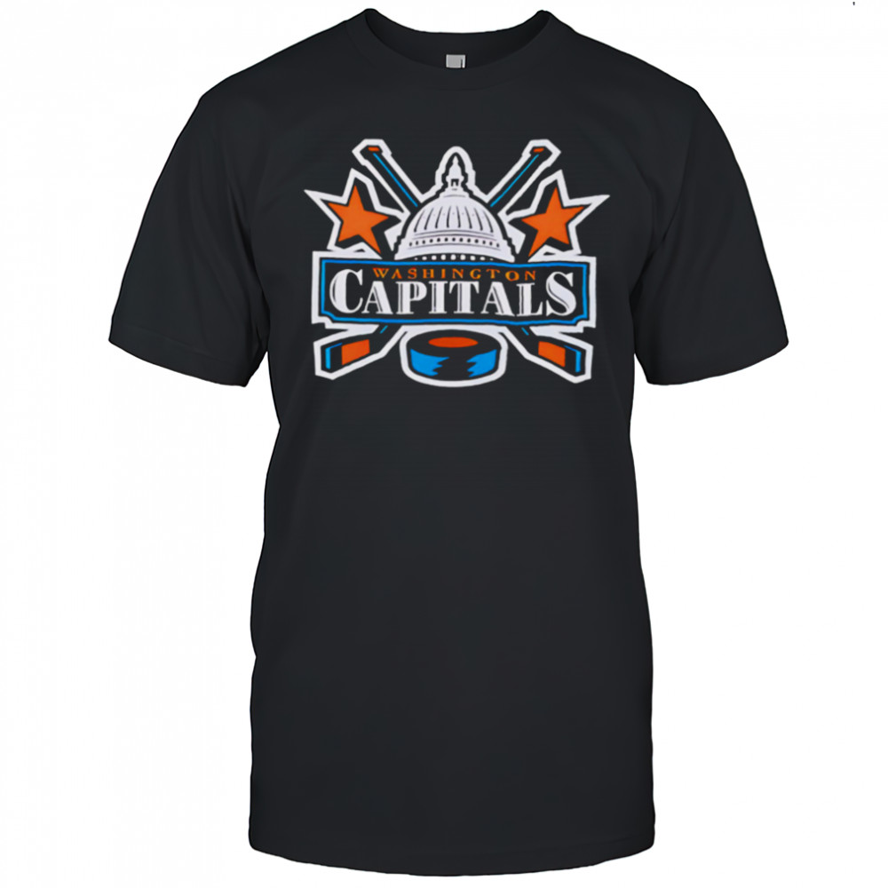 Alexander Ovechkin Black Washington Capitals logo shirt