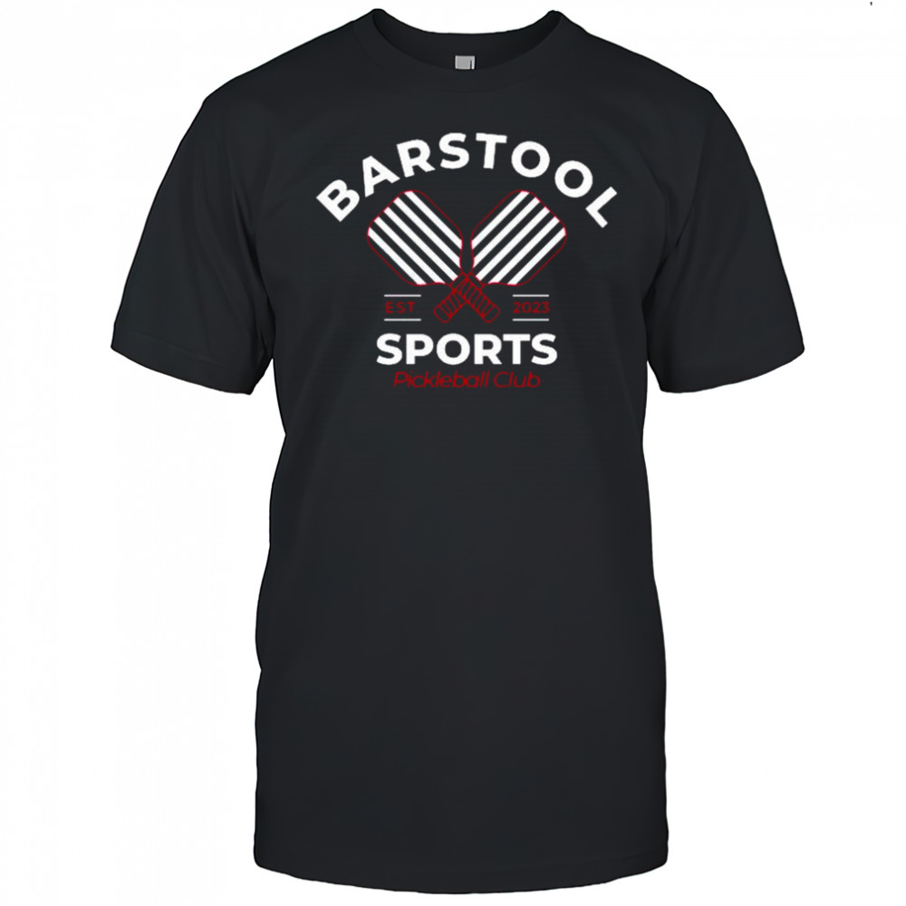Barstool Sports Pickleball Club Pocket Est. 2025 t-shirt