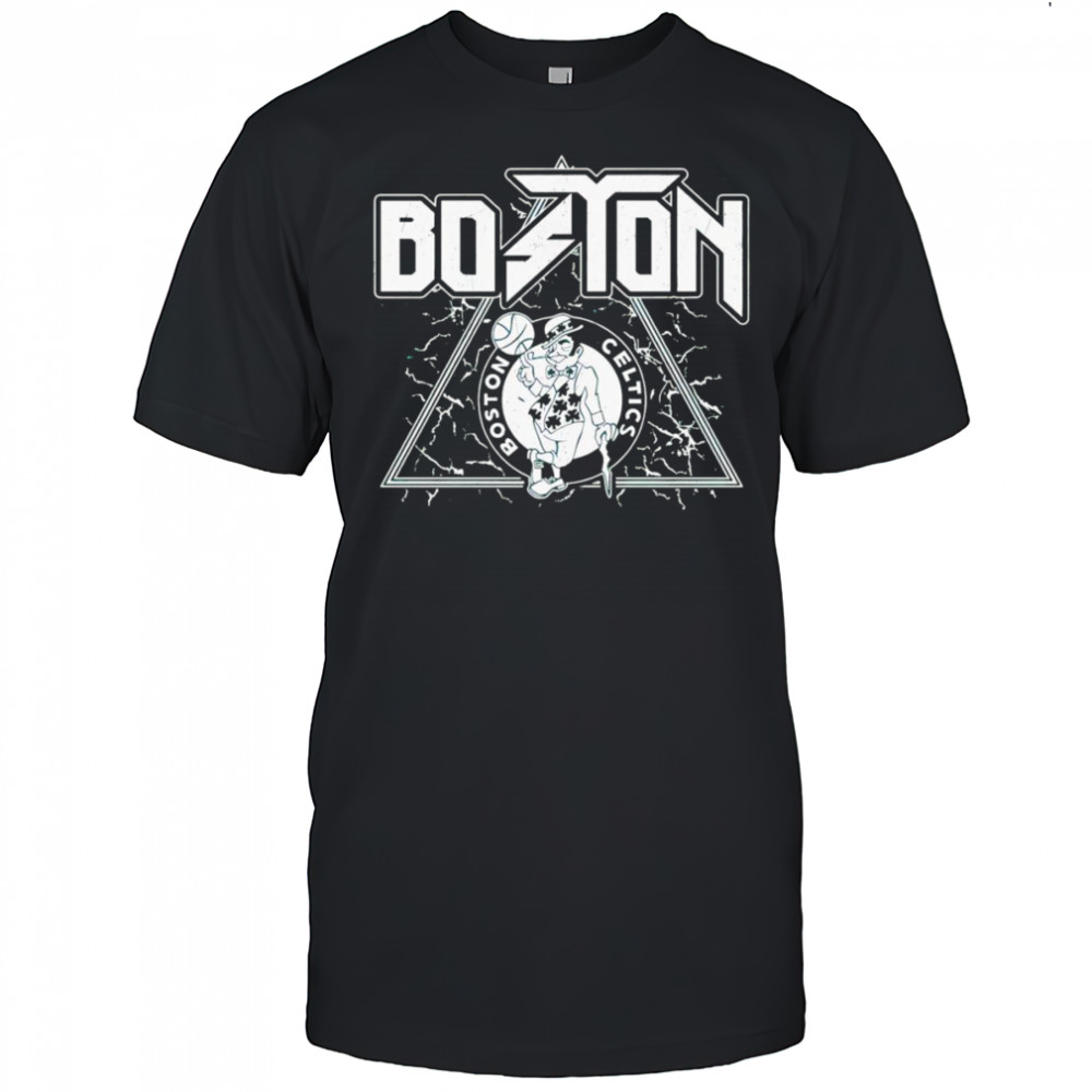 Boston Celtics rock and roll angus shirt