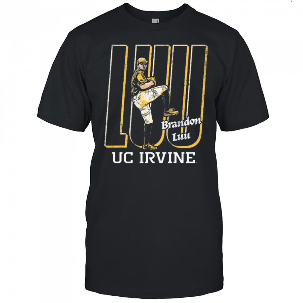 Brandon Luu UC Irvine Anteaters baseball NCAA Division I Illustrated t-shirt