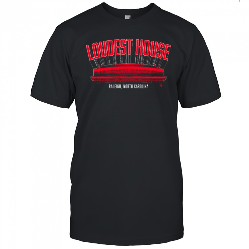 Carolina Hurricanes Hockey Loudest House Raleigh North Carolina Graphic t-shirt