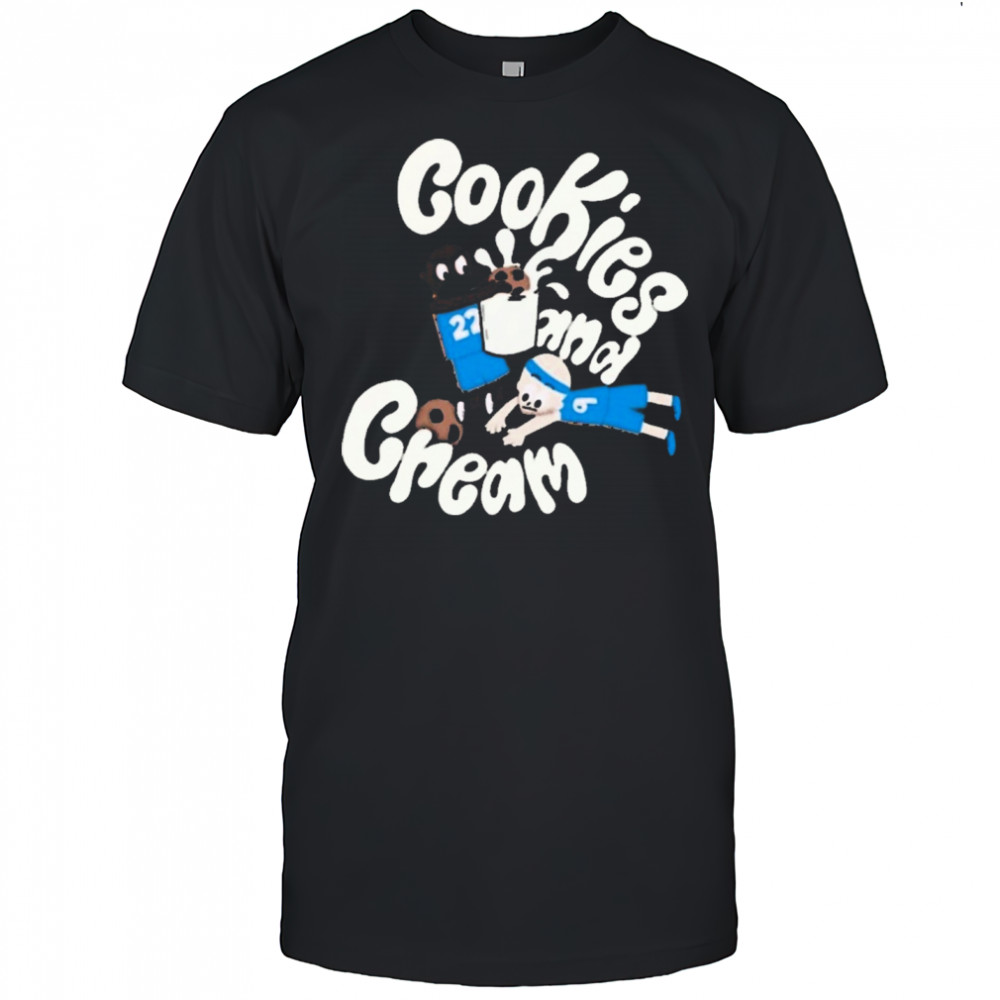 Cason Wallace And Alex Caruso Cookies and Cream Oklahoma City Thunder t-shirt