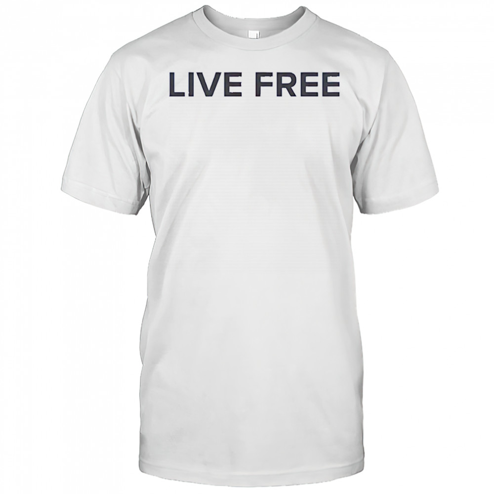Charlie Kirk Live Free T-Shirt