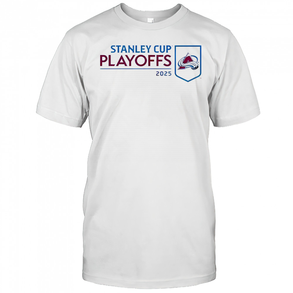 Colorado Avalanche 2025 NHL Stanley Cup Playoffs Champions T-Shirt