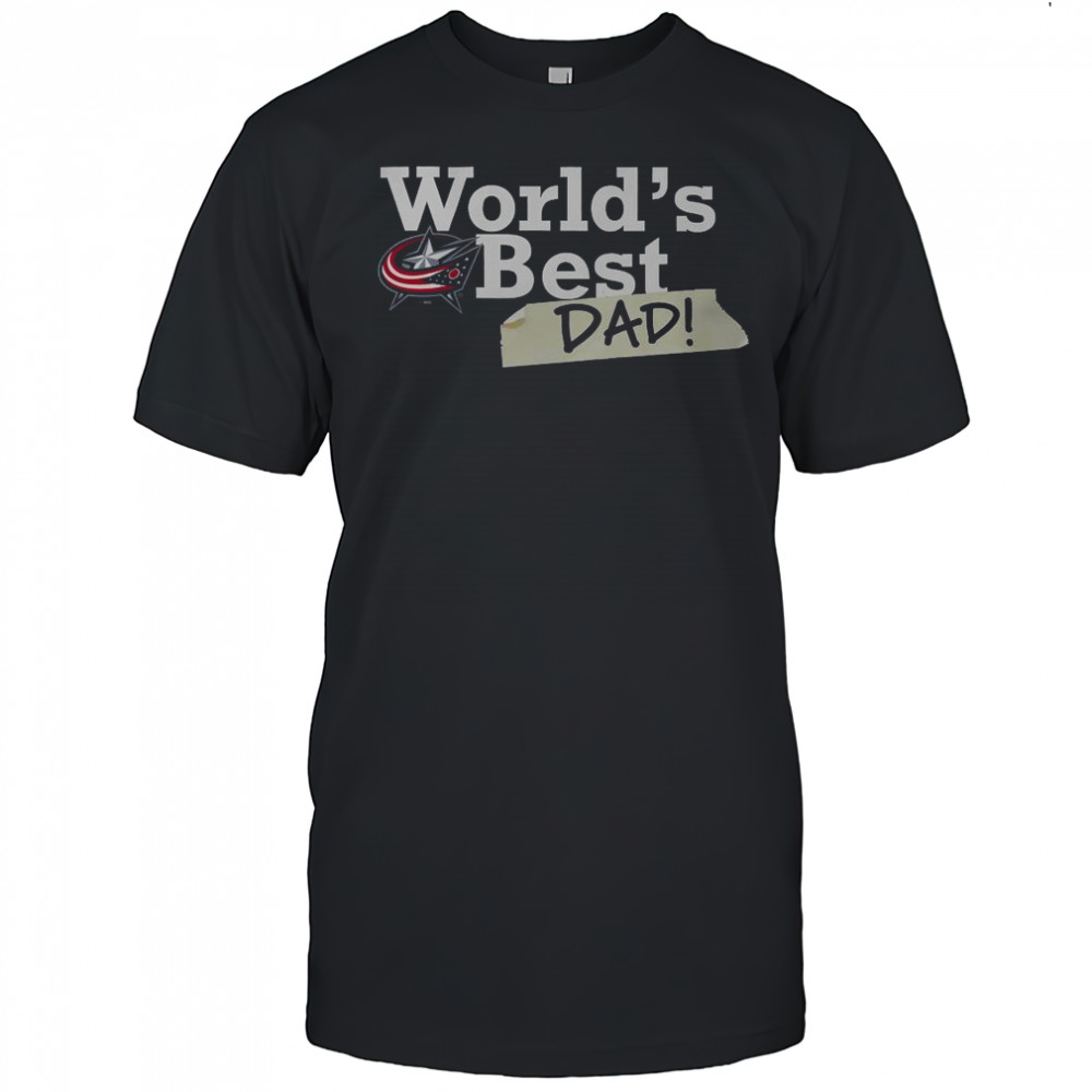 Columbus Blue Jackets World’s Best Dad T-Shirt
