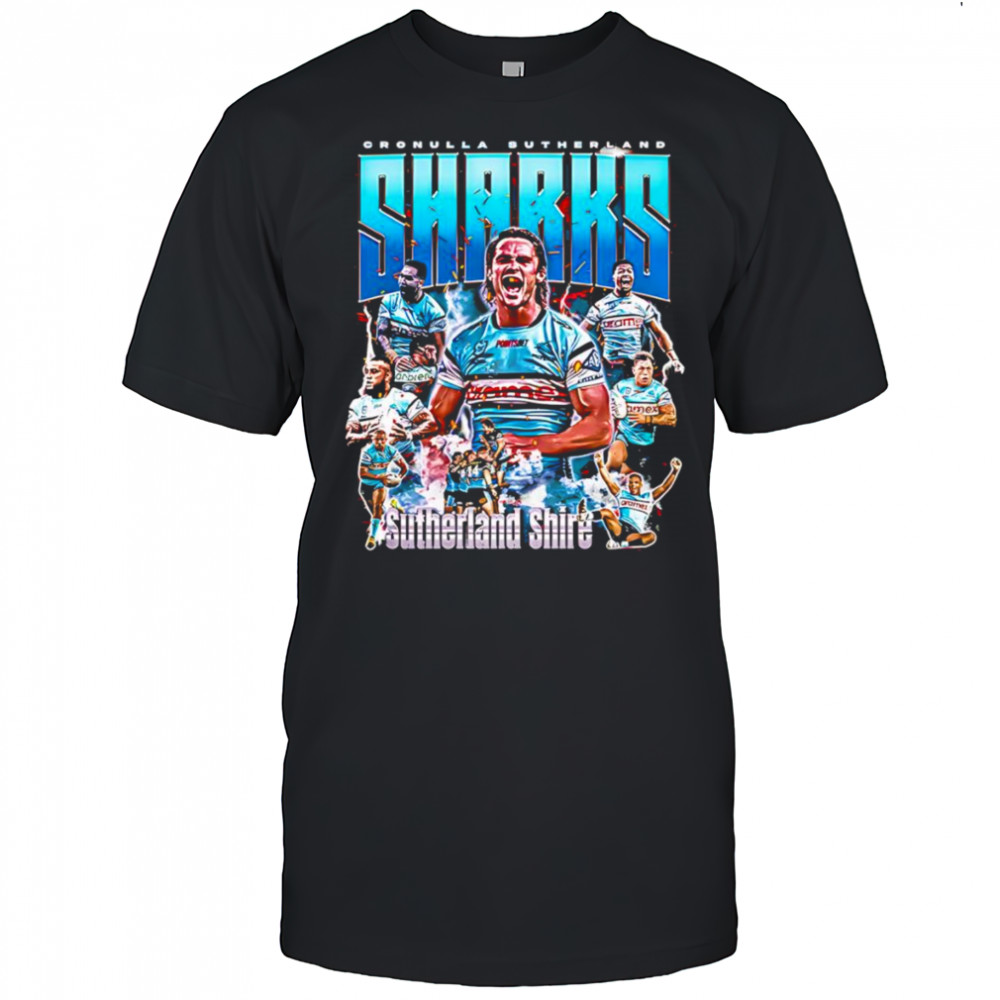 Cronulla-Sutherland Sharks graphic shirt