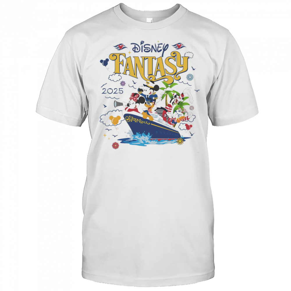 Disney Fantasy Cruise 2025 shirt