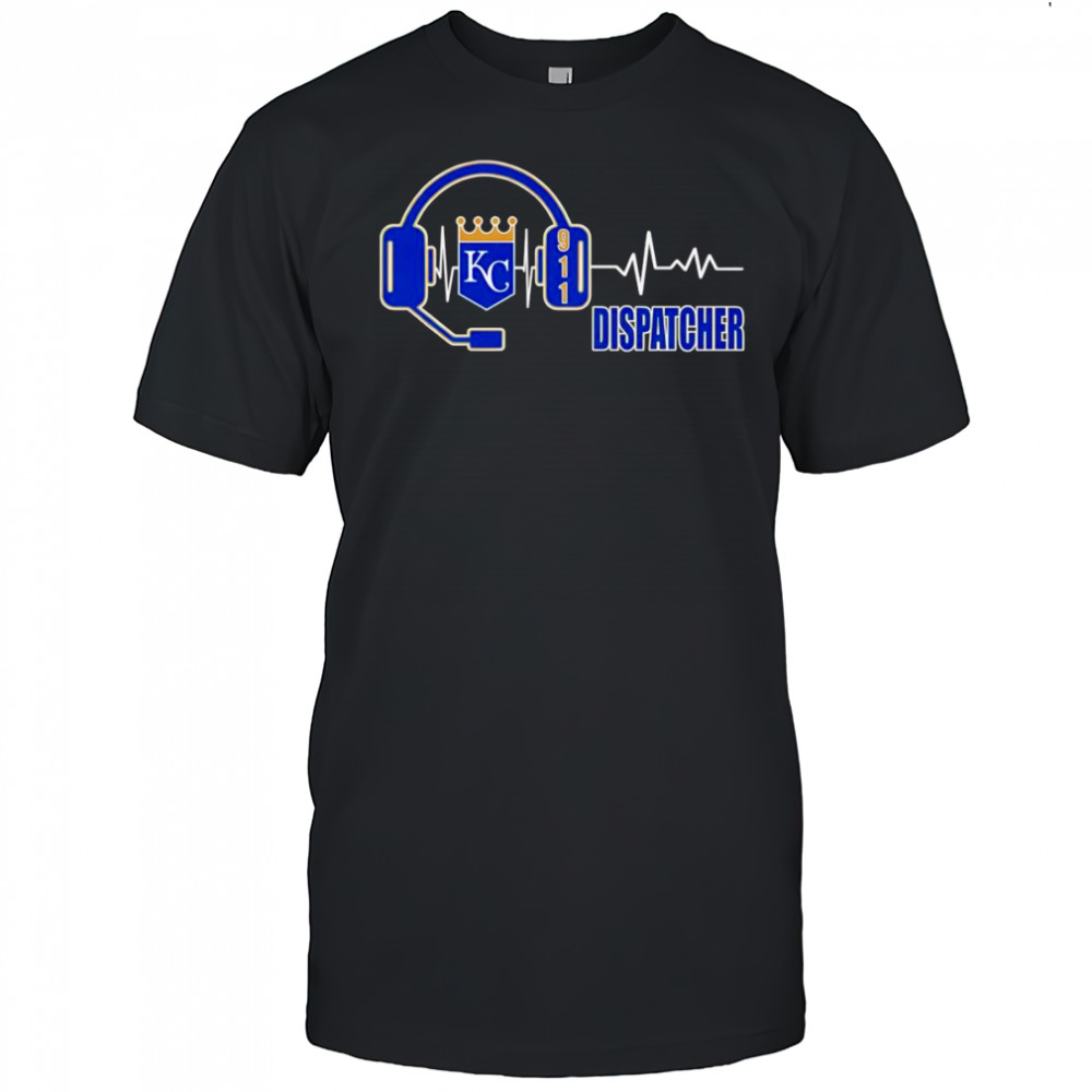 Dispatcher heartbeat Kansas City Royals shirt