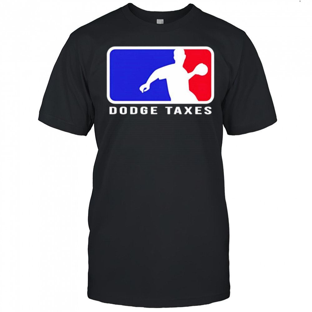 Dodge taxes MLB logo shirt