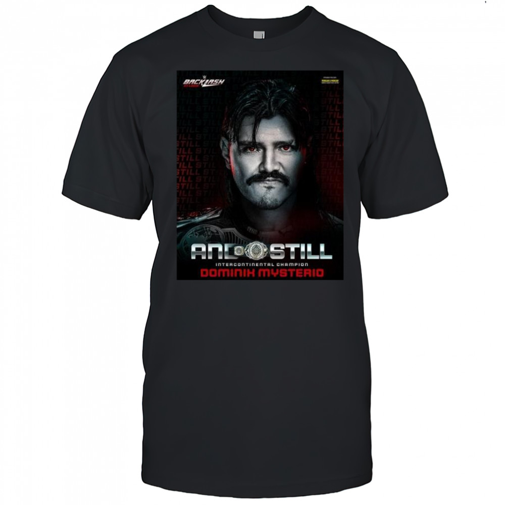 Dominik Mysterio defeats Pénta at WWE Backlash St. Louis to retain the Intercontinental Champion 2025 t-shirt