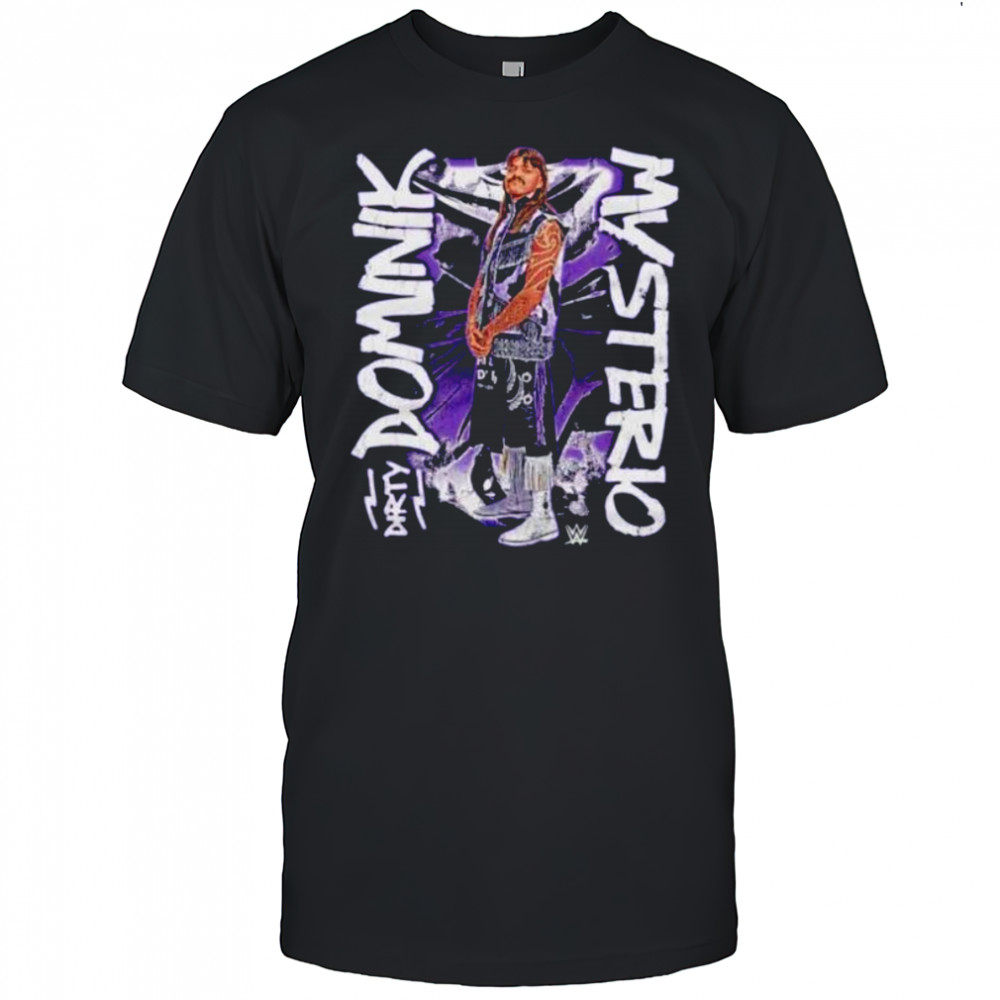 Dominik Mysterio grunge wrestler WWE shirt