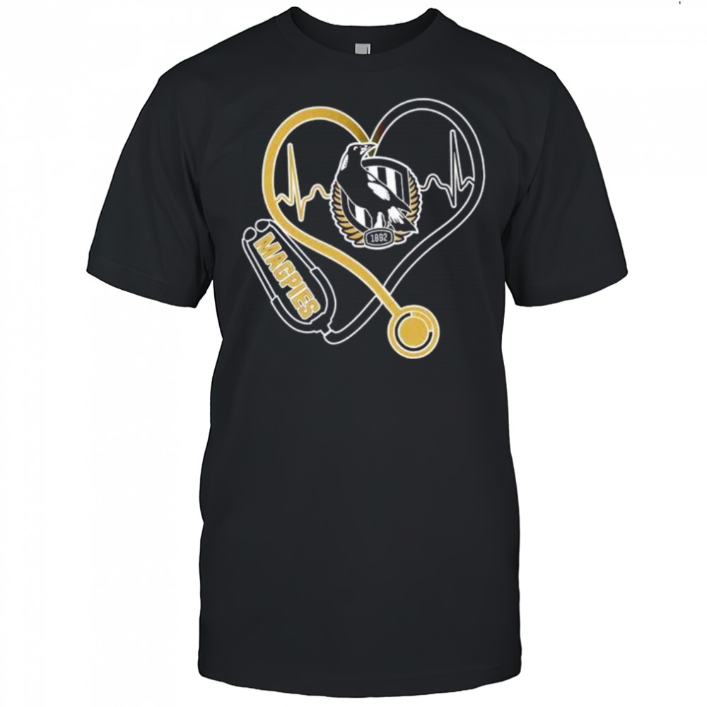FCB Magpies heart stethoscope shirt