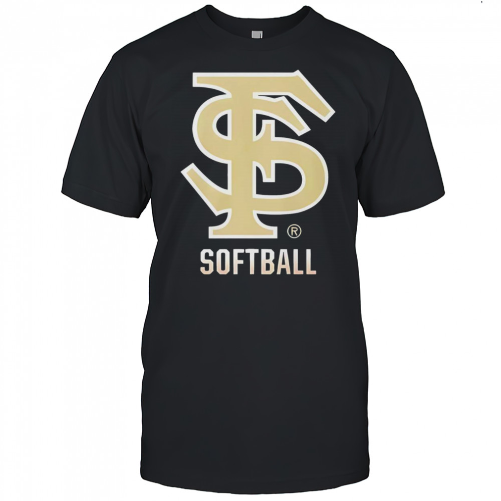 Florida State Seminoles Softball Logo T-Shirt