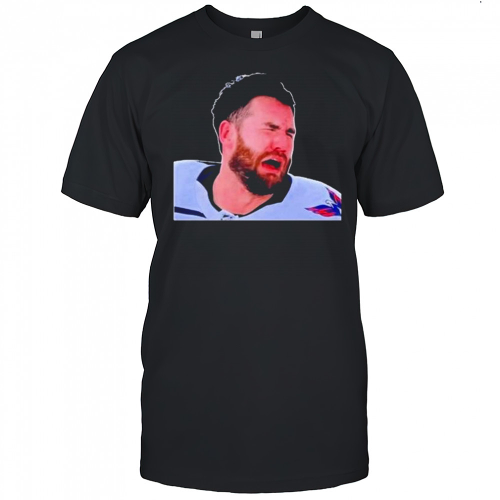 Grant Paulsen Wearing Tom Wilson Crying t-shirt