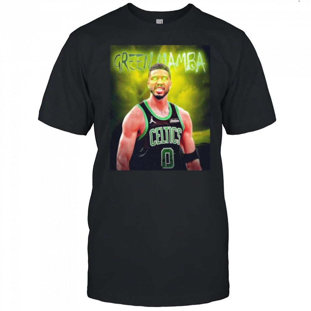 Green Mamba Jayson Tatum Boston Celtics shirt
