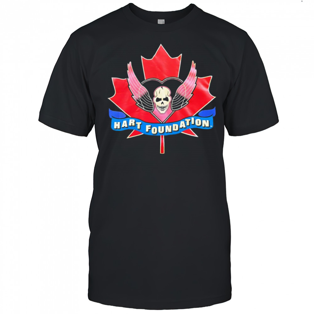 Hart Foundation WWE Raw shirt