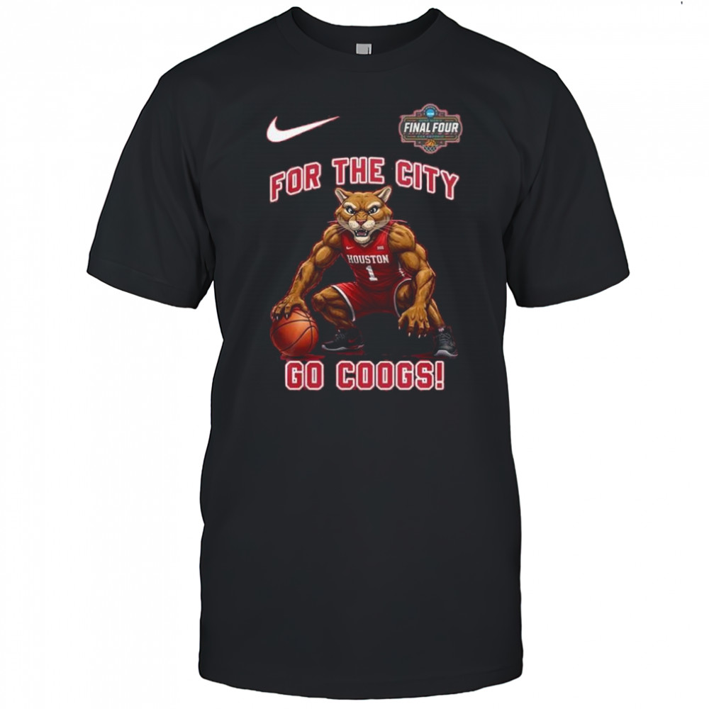 Houston Cougars For The City Go Coogs Men’s College Basketball Champions 2025 Shirt