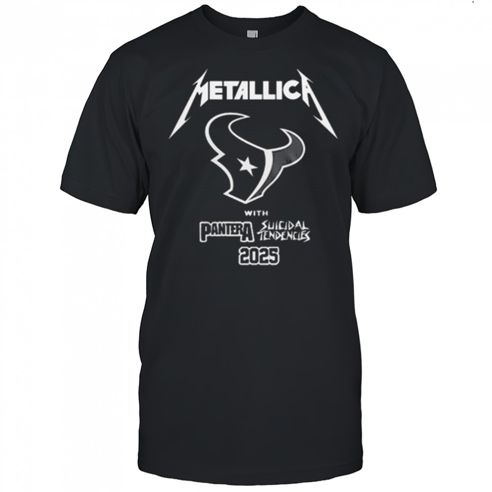 Houston Texans x Metallica M-72 World Tour Shirt