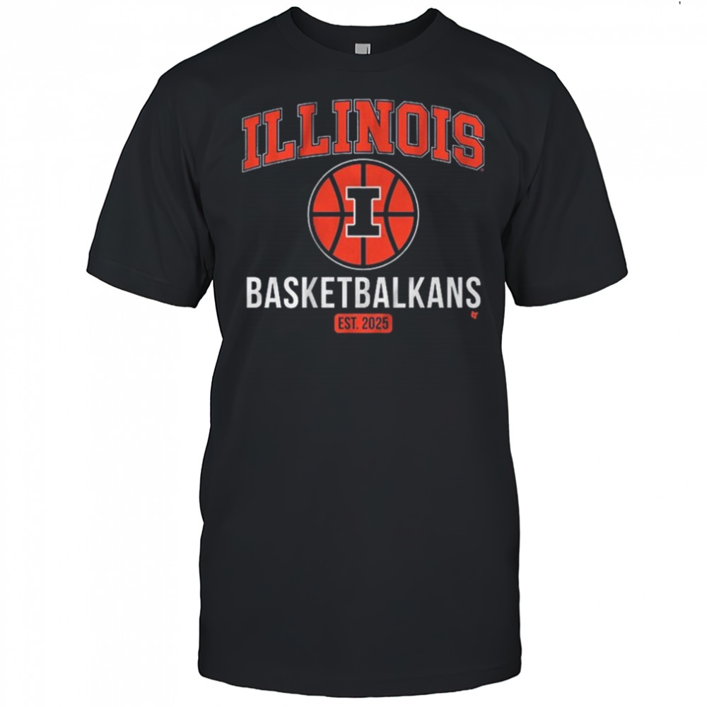 Illinois Basketbalkans Est 2025 Shirt