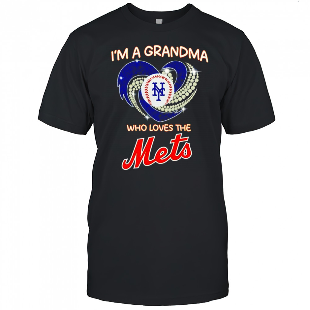I’m a grandma who loves the New York Mets diamond shirt