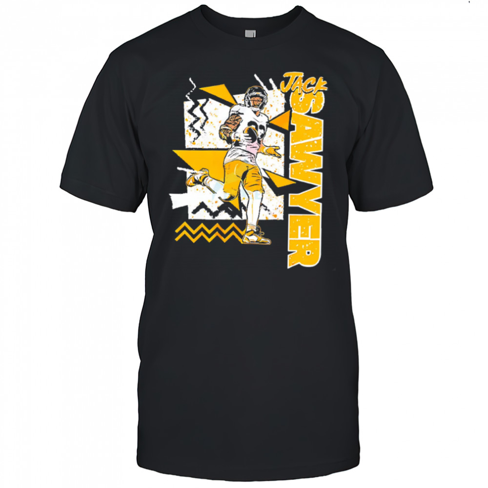 Jack Sawyer Pittsburgh Steelers Football vintage 90s shirt